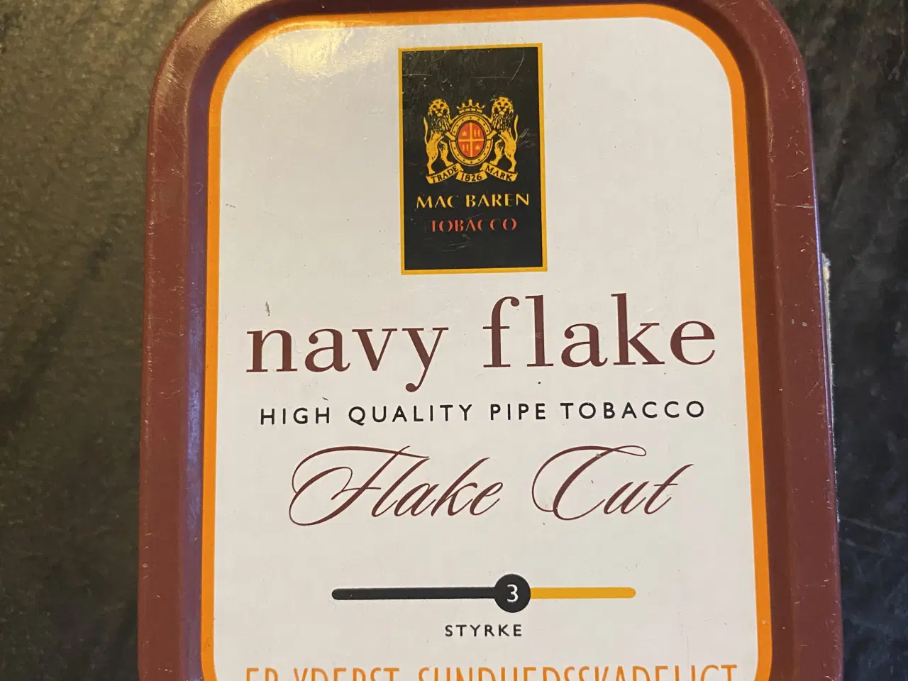 Billede 3 - Retro dåse navy flake 