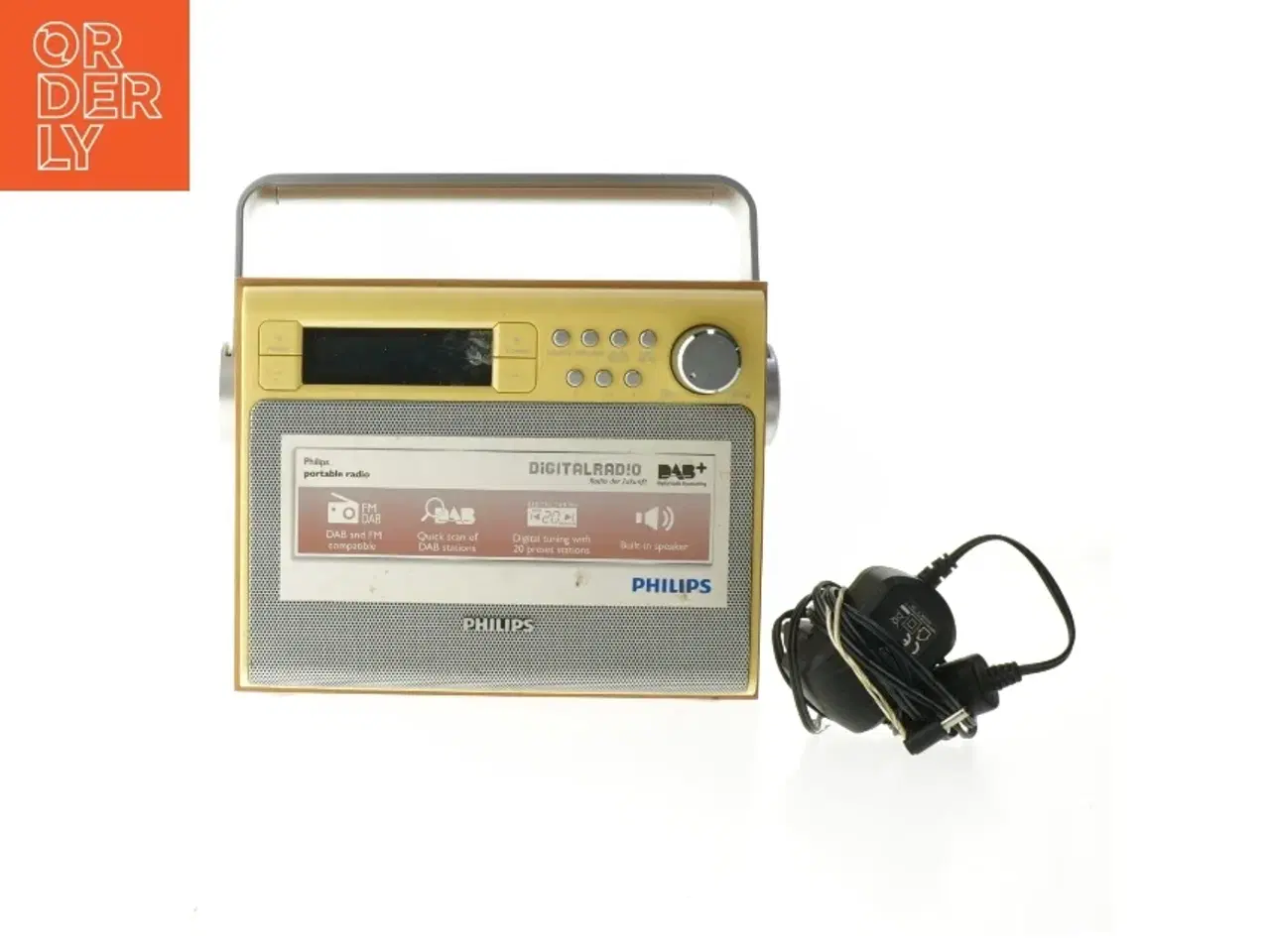 Billede 1 - Philips DAB+ radio med oplader fra Philips (str. 19,5x15 cm)