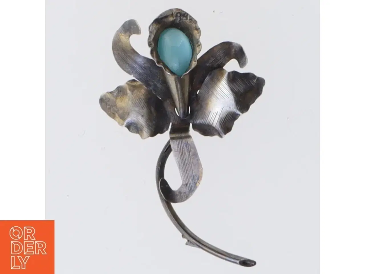 Billede 1 - Vintage broche i blomsterdesign (str. 5,5 cm 5 60)