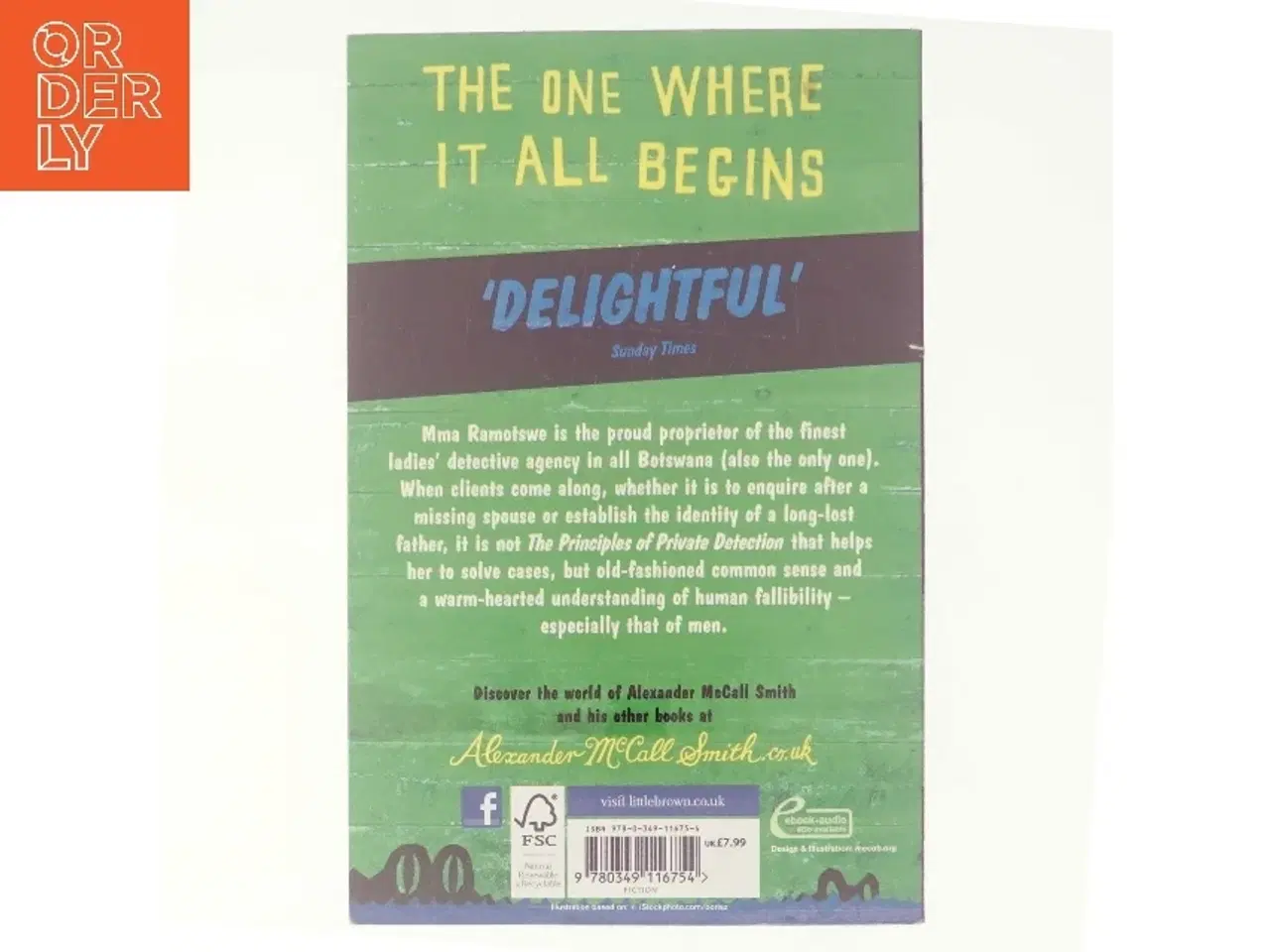 Billede 3 - The no 1 ladies detective agency by Alexander Mccall Smith