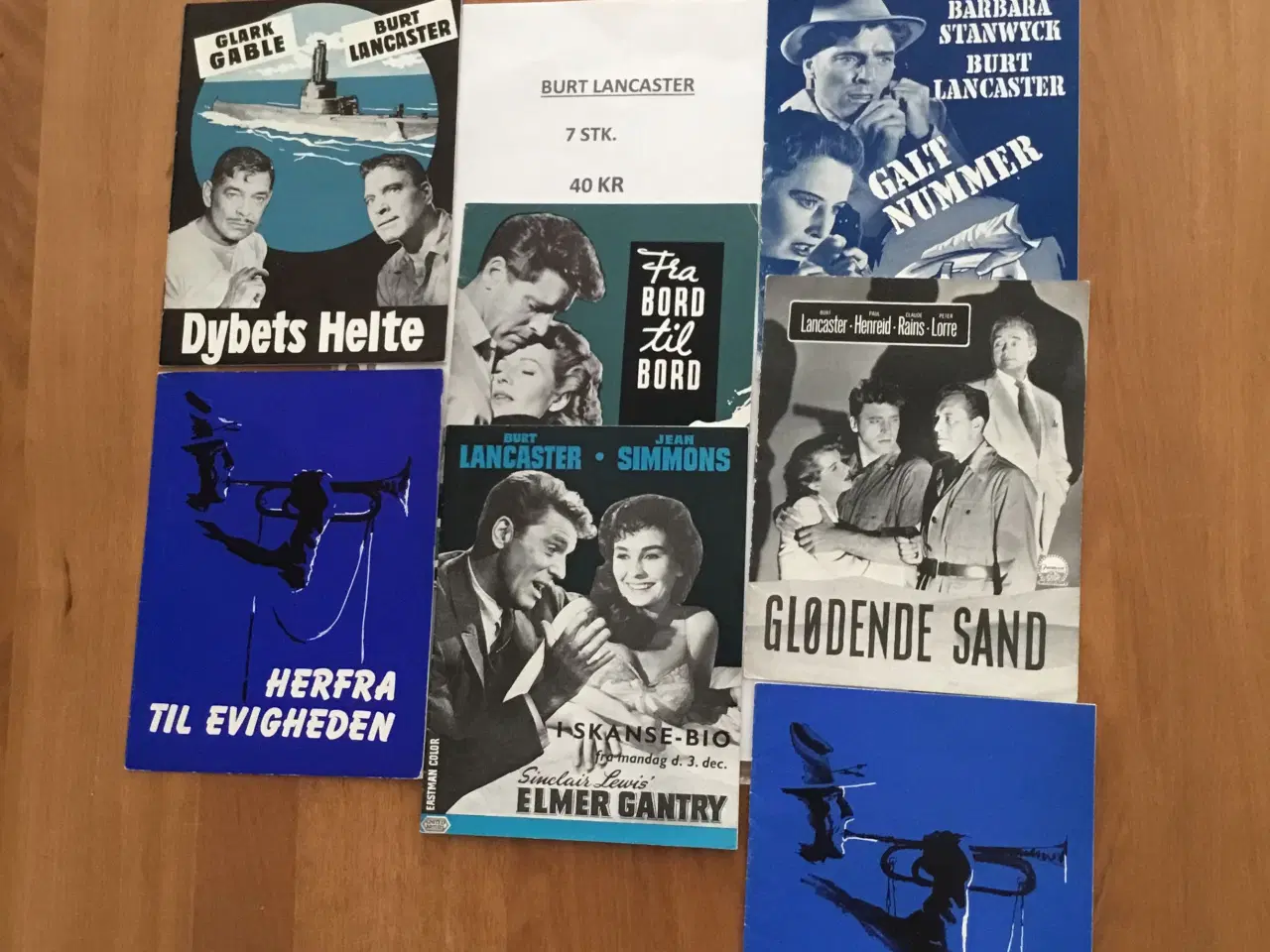 Billede 3 - Burt Lancaster 8 stk 