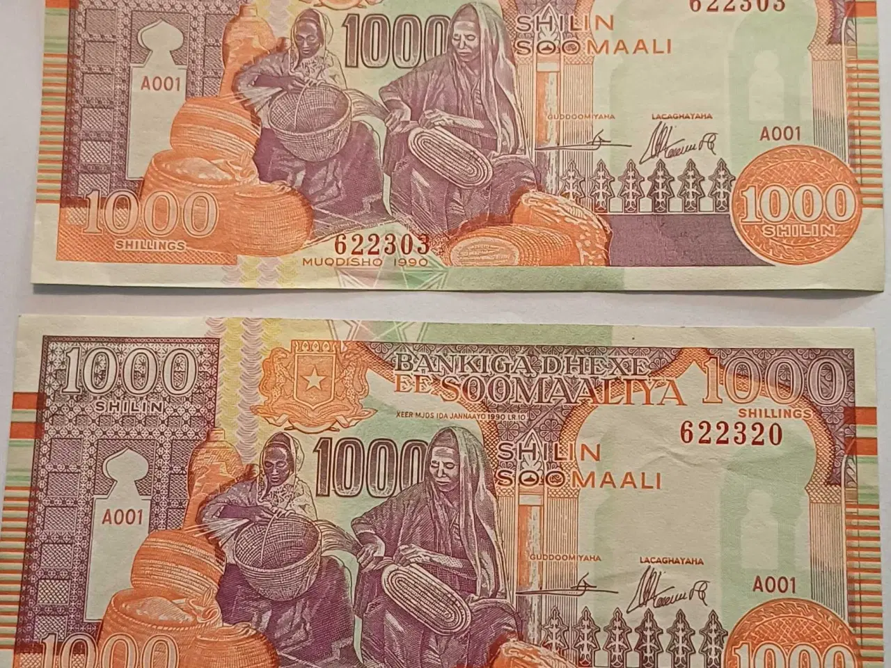 Billede 2 - Pengesedler fra Tanzania