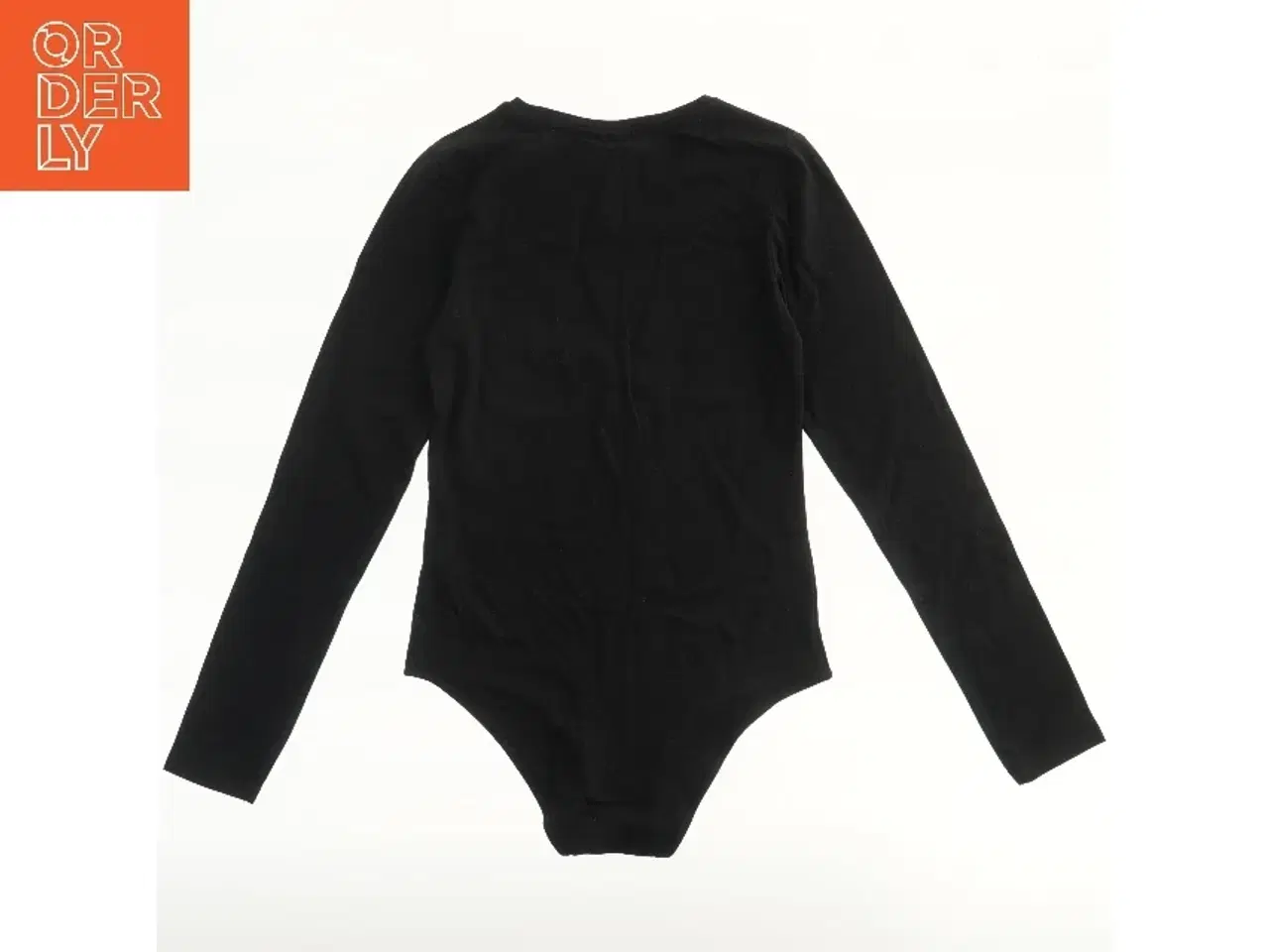 Billede 1 - Langærmet bodystocking med rosa tekst fra Destination (str. 158)