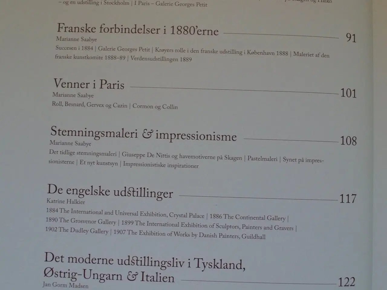Billede 3 - krøyer i internationalt lys, red. af marianne saab