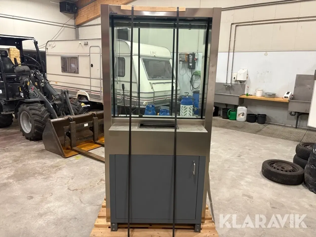 Billede 4 - Skranke Howeni eurosafe - med skudsikkert glas