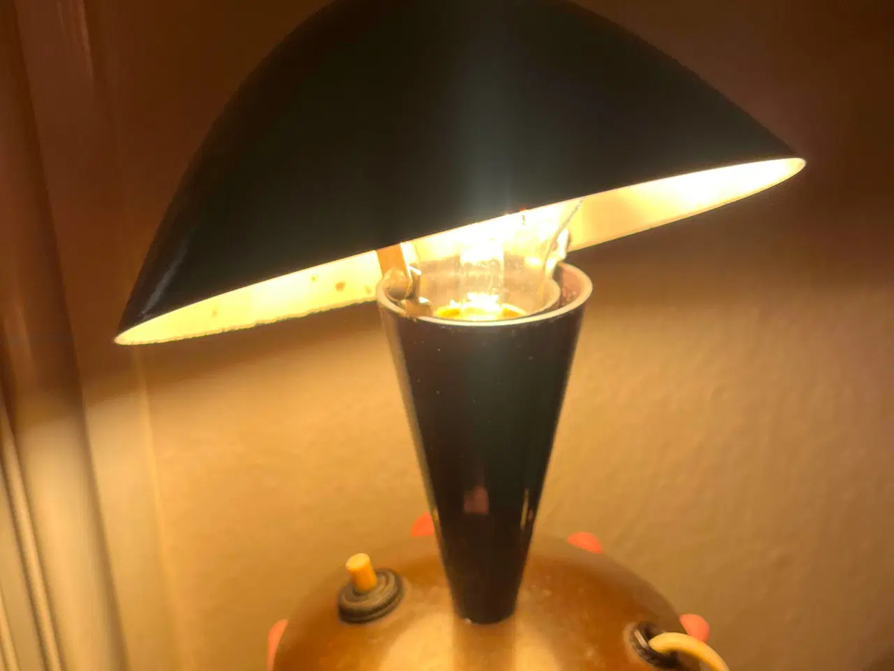 Billede 6 - Retro "mushroom" bordlampe