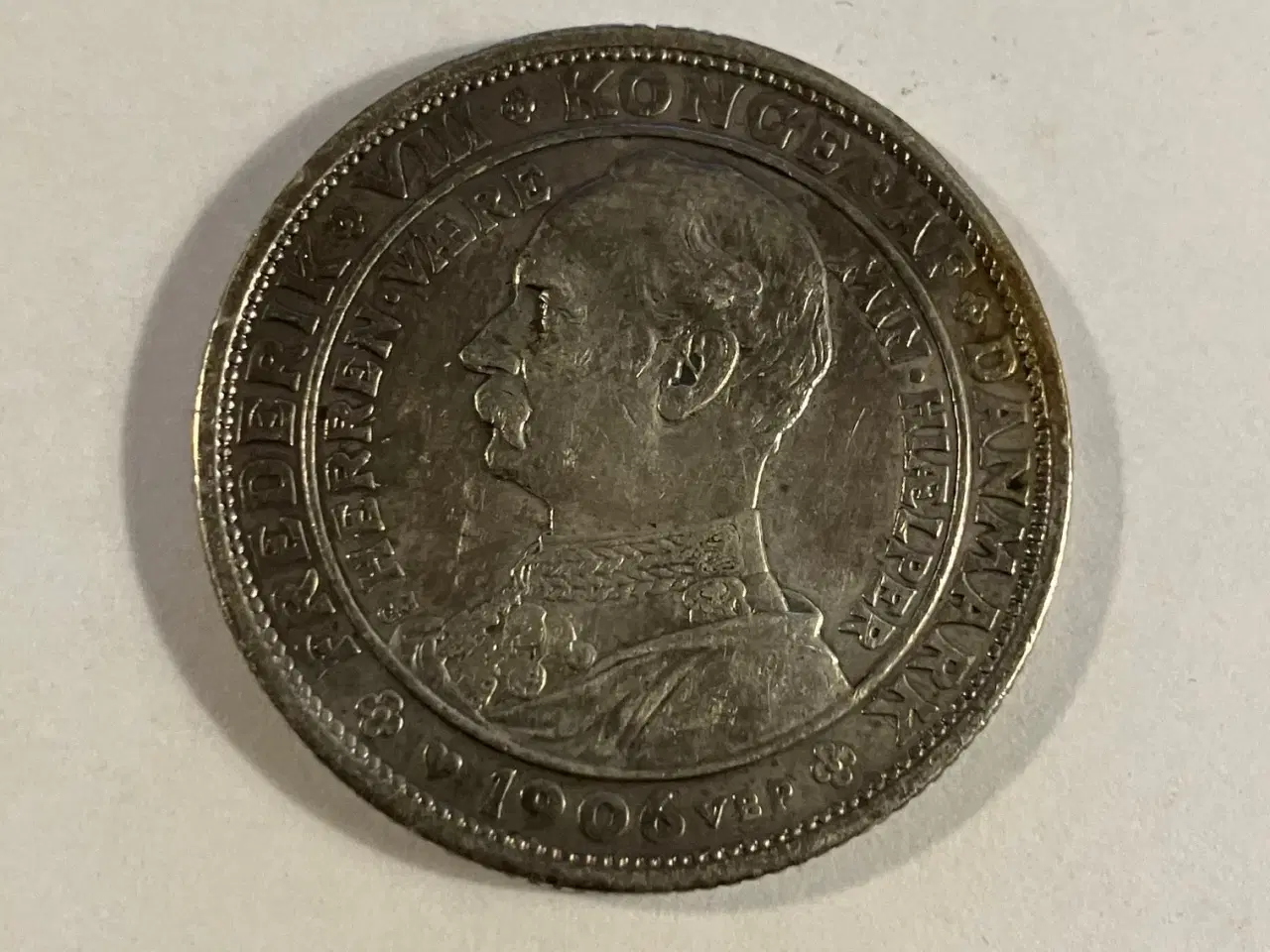 Billede 1 - 2 Kroner 1906 Danmark