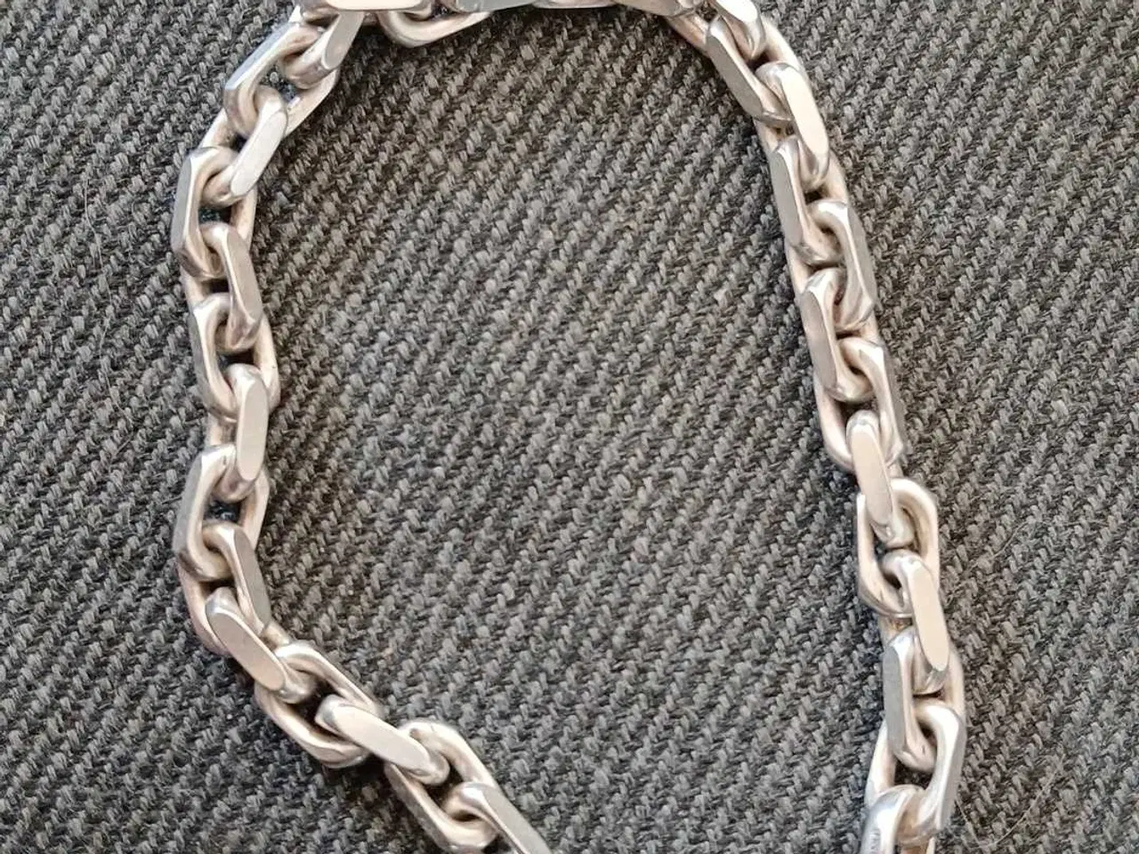 Billede 2 - Sølv Anker kæde armbånd 