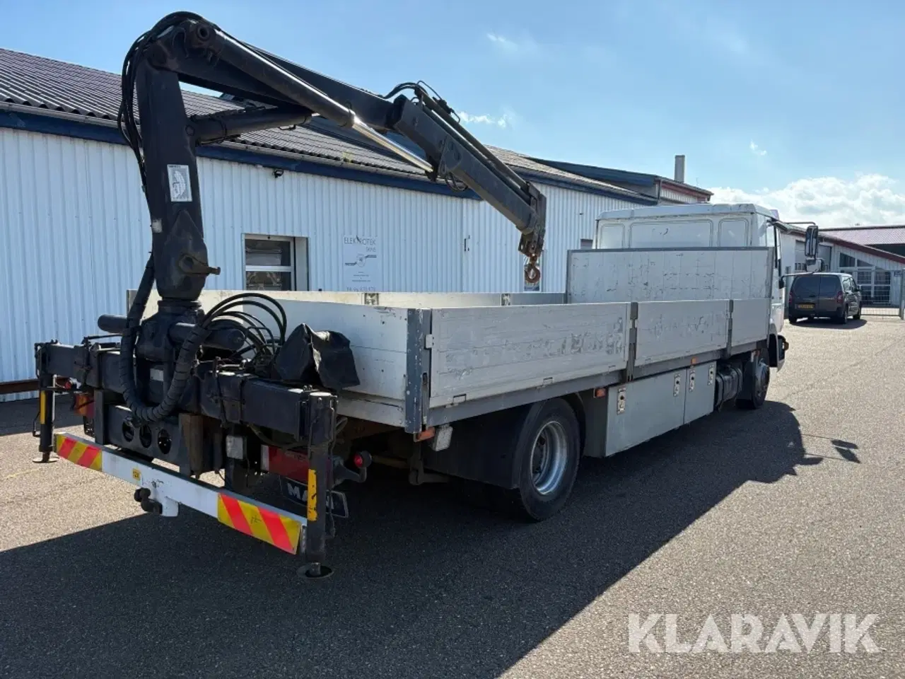 Billede 3 - Lastbil m/ kran MAN E 180 C