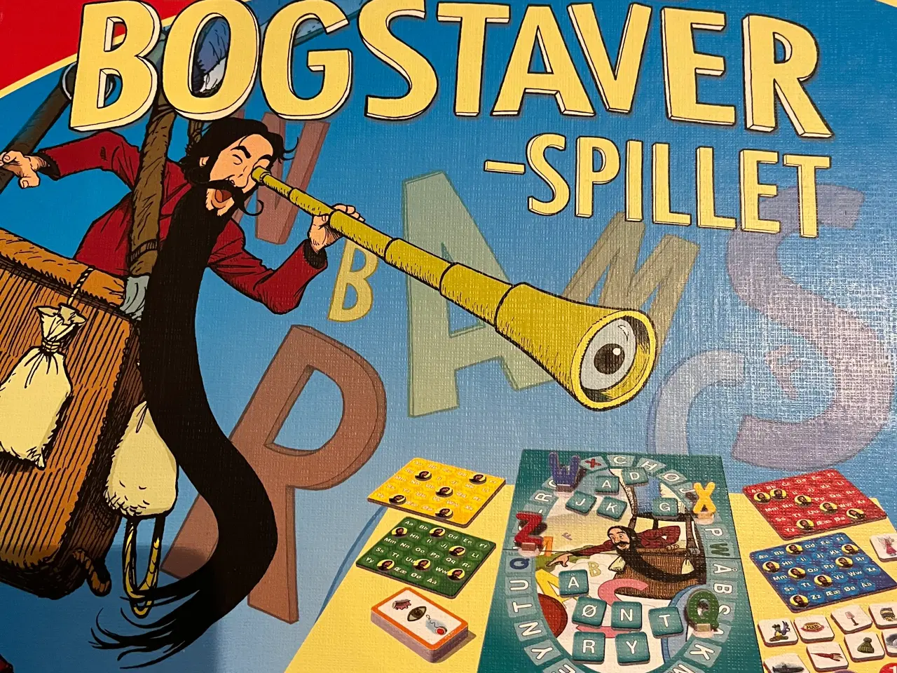 Billede 1 - Brætspil: skæg med Bogstaver