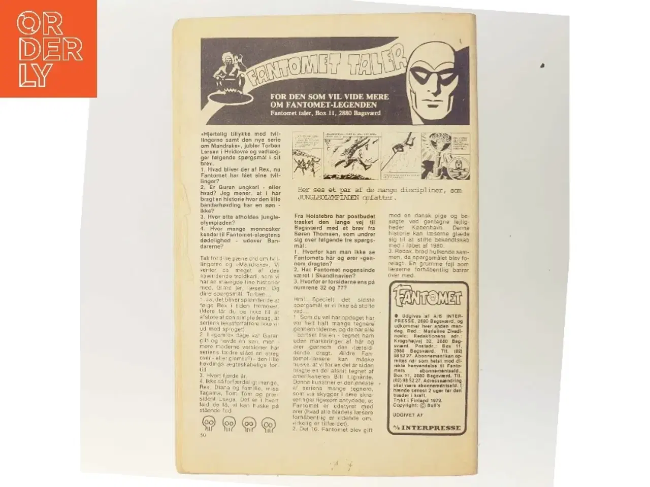 Billede 3 - Fantomet: Flugten fra Bastillen (Bog)