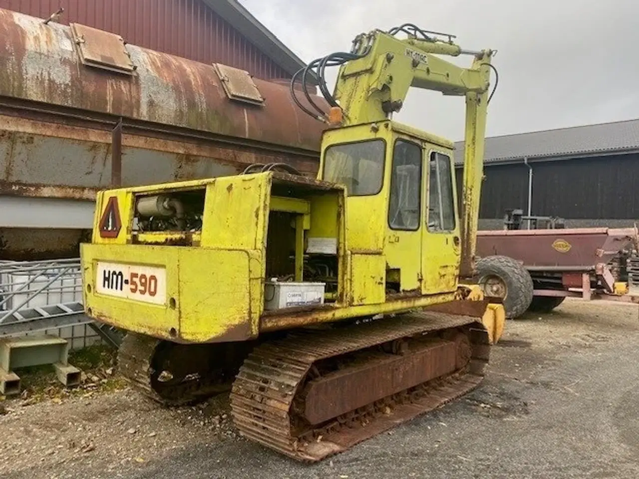 Billede 3 - Hymac 590 med BSV gravegrab