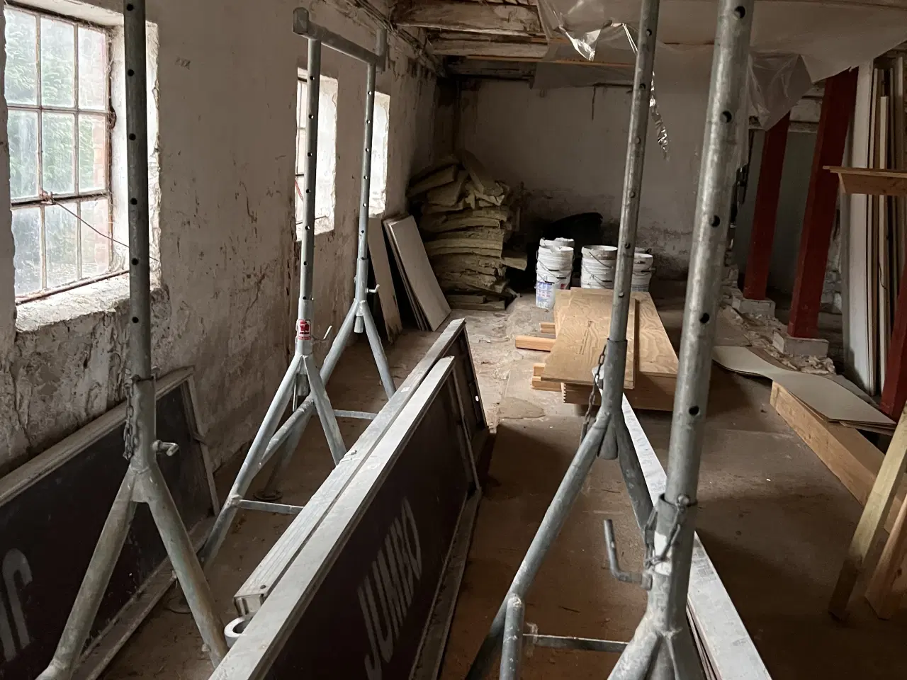 Billede 3 - Jumbo stillads i god stand