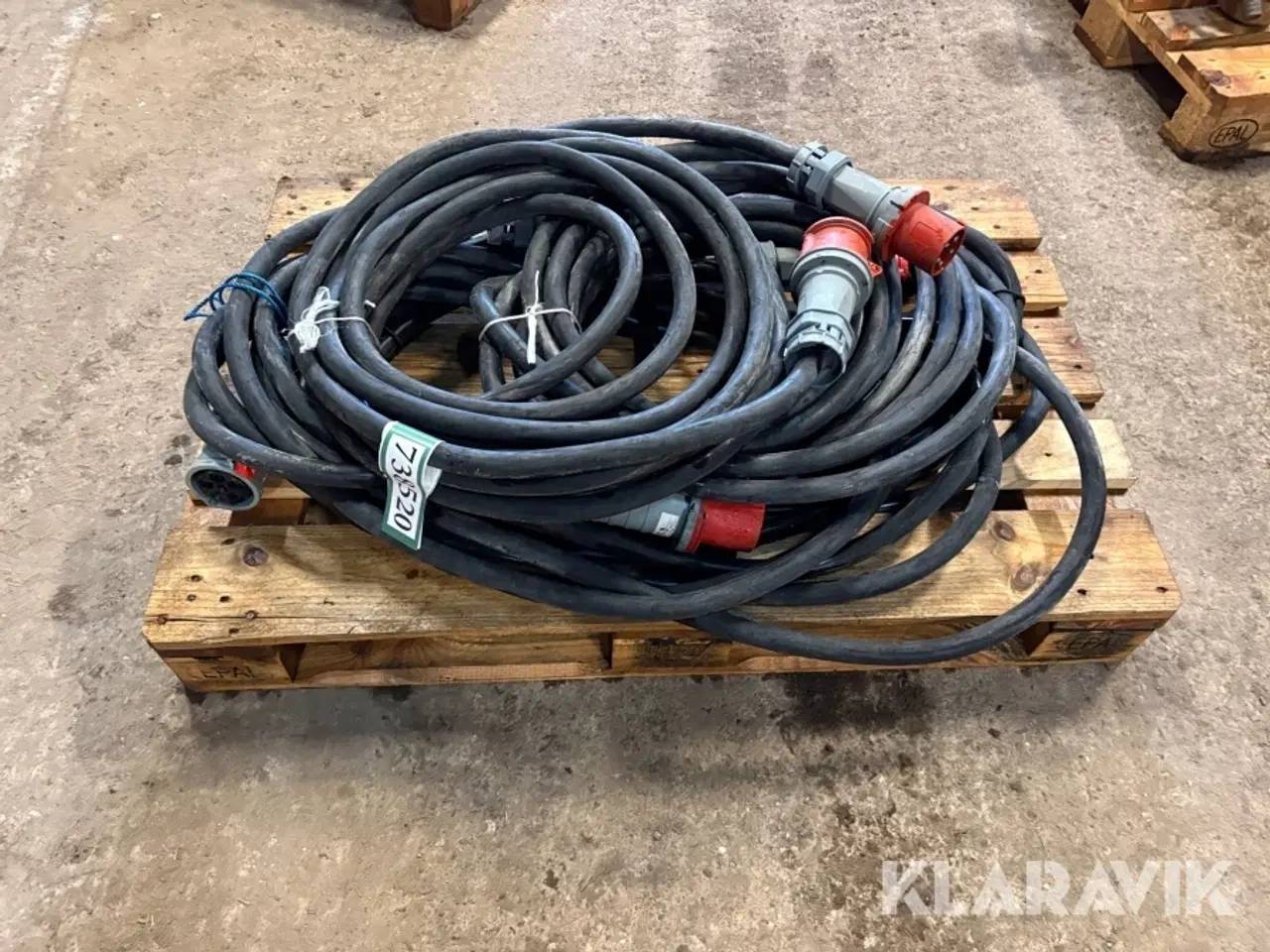 Billede 2 - Amp kabler 4x16 kvadrat (ingen nul) - 4 styk