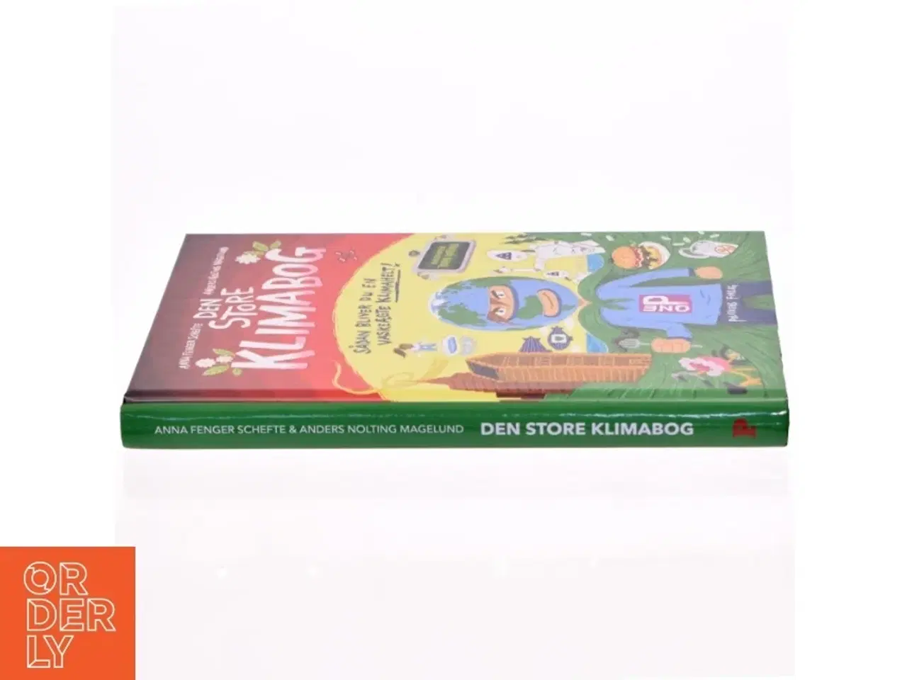 Billede 2 - Den store klimabog : sådan bliver du en vaskeægte klimahelt! af Anna Fenger Schefte (Bog)