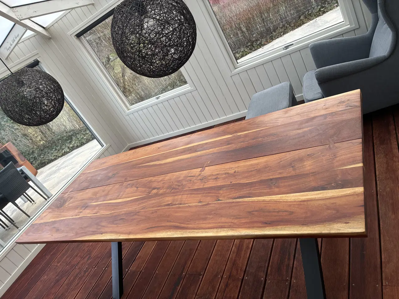 Billede 3 - Plankebord i akacietræ 