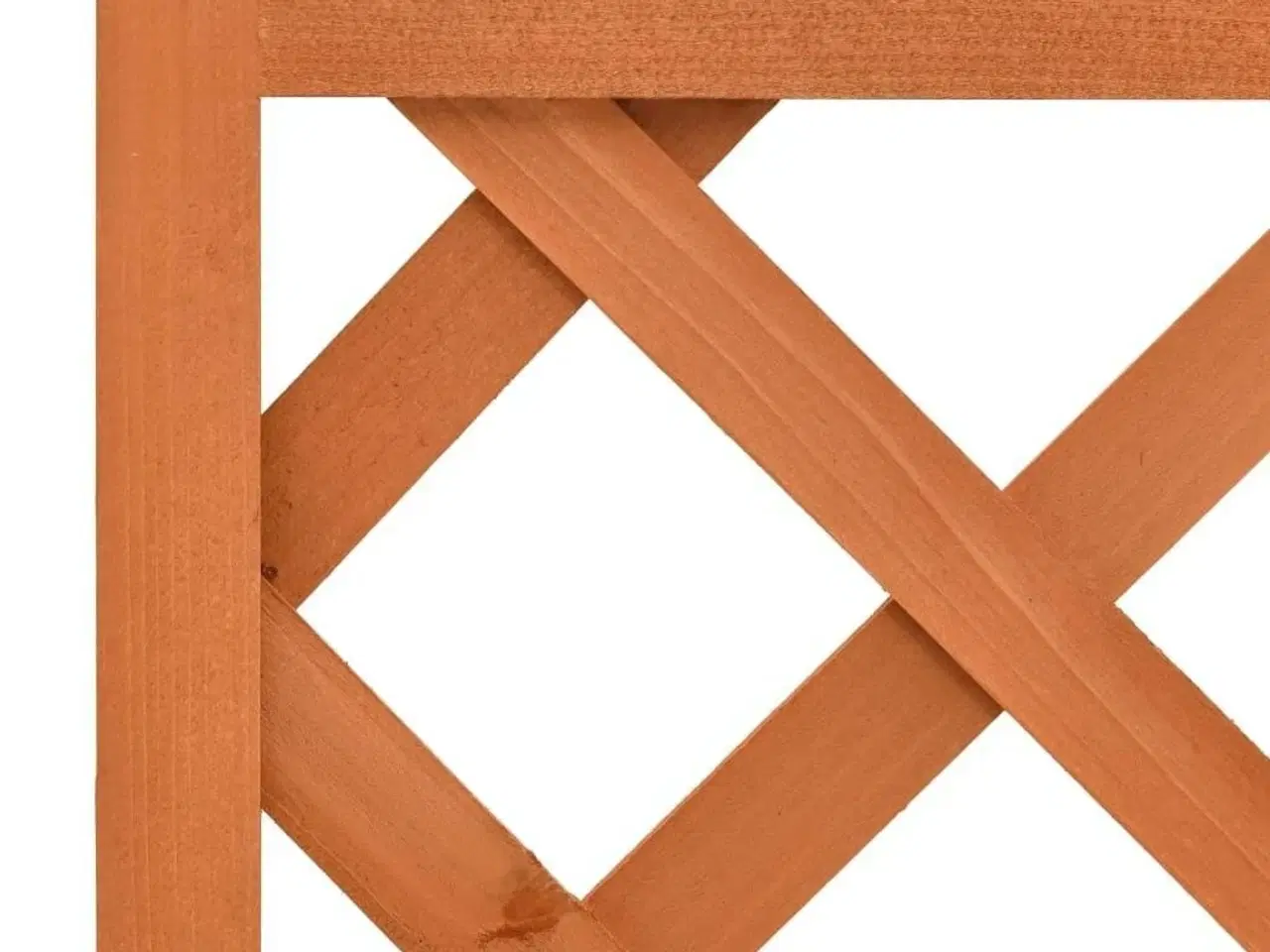 Billede 5 - Plantekasse med espalier 50x25x90 cm massivt fyrretræ
