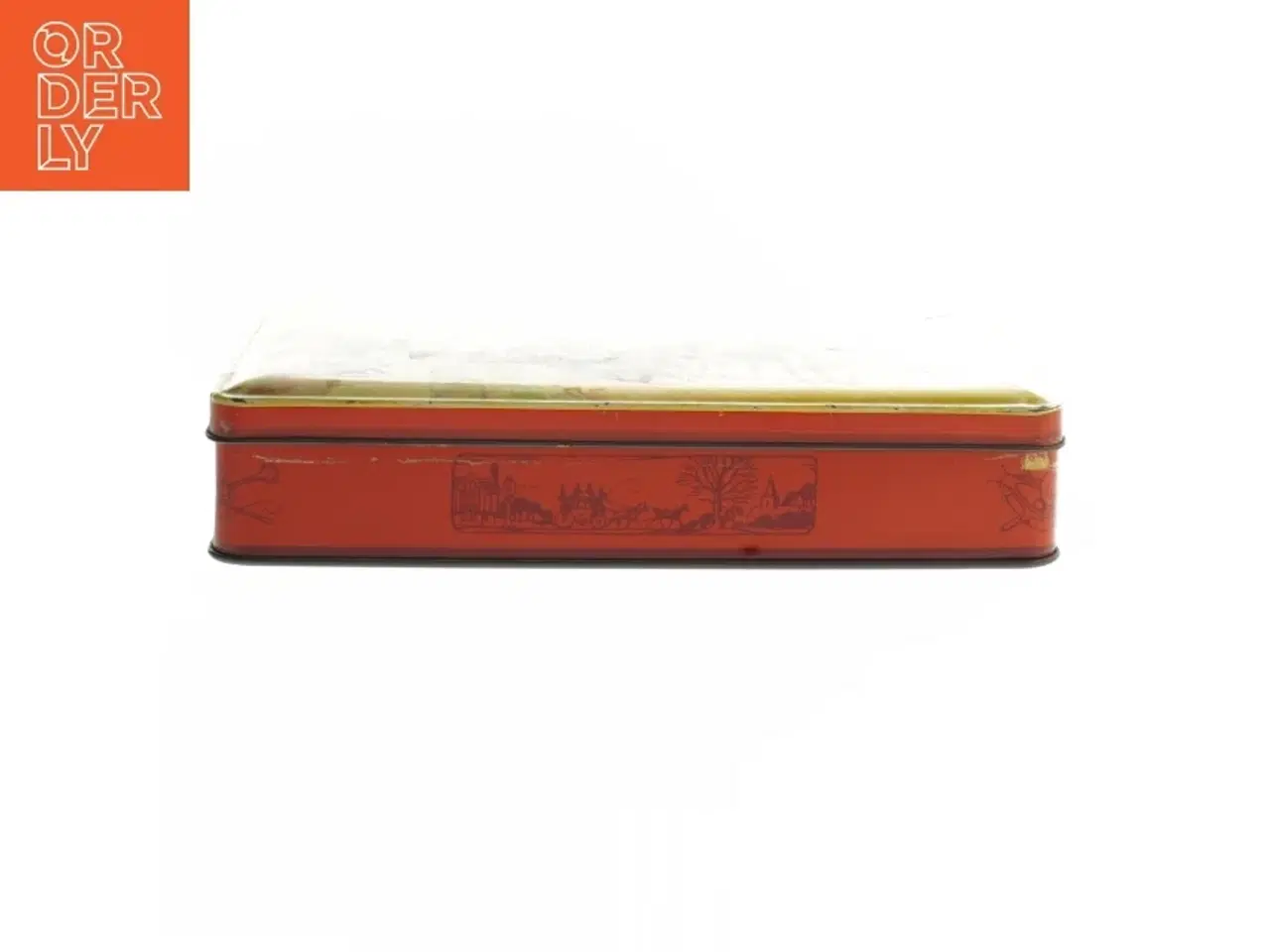 Billede 3 - Vintage blikæske (str. 23x14,5 cm)