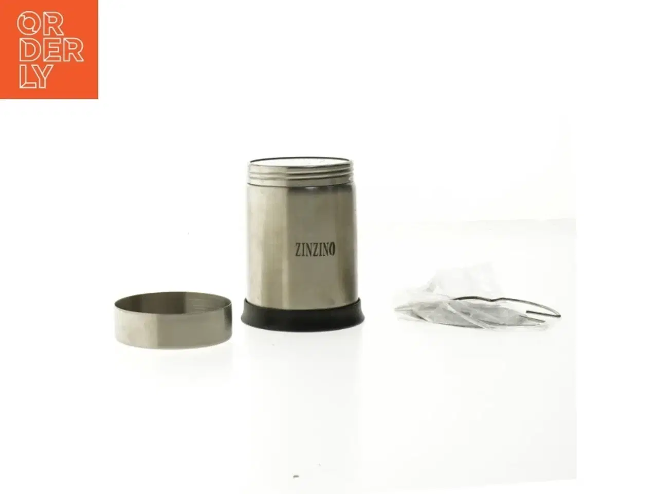 Billede 2 - Mokka-dekorationssæt med strødåse og adskillige skabeloner str. Ø. 7 cm. længde. 10,5 cm)