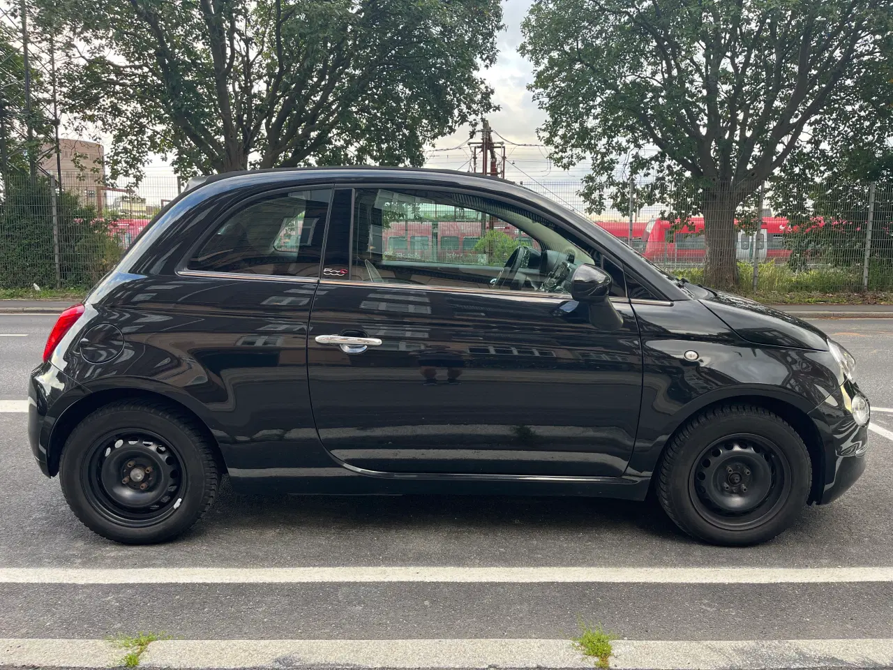 Billede 2 - Nysynet Fiat 500 cabriolet