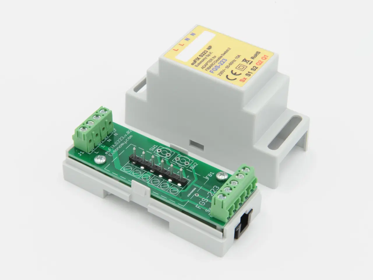 Billede 4 - euFIX S223NP Dinskinne adapter passer til FIBARO D