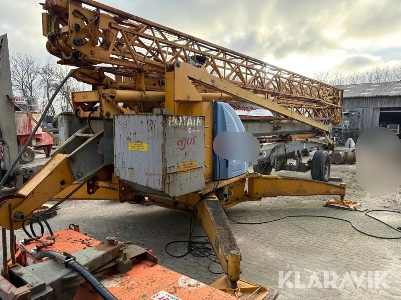 Billede 3 - Semimobilkran Potain Igo 50
