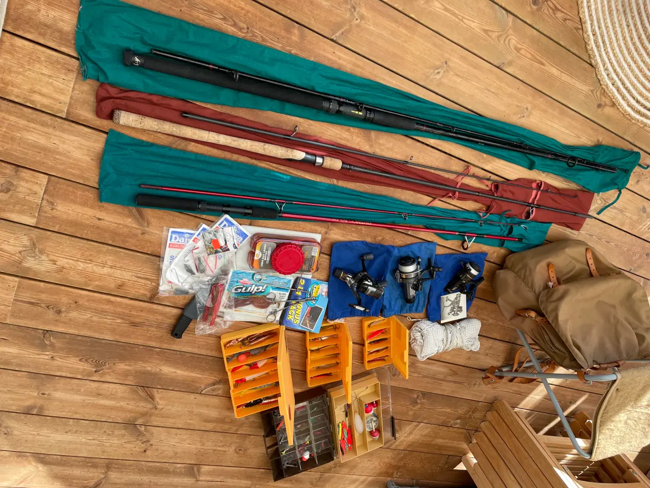 Billede 2 - Alt fiskegrej som vist på billederne