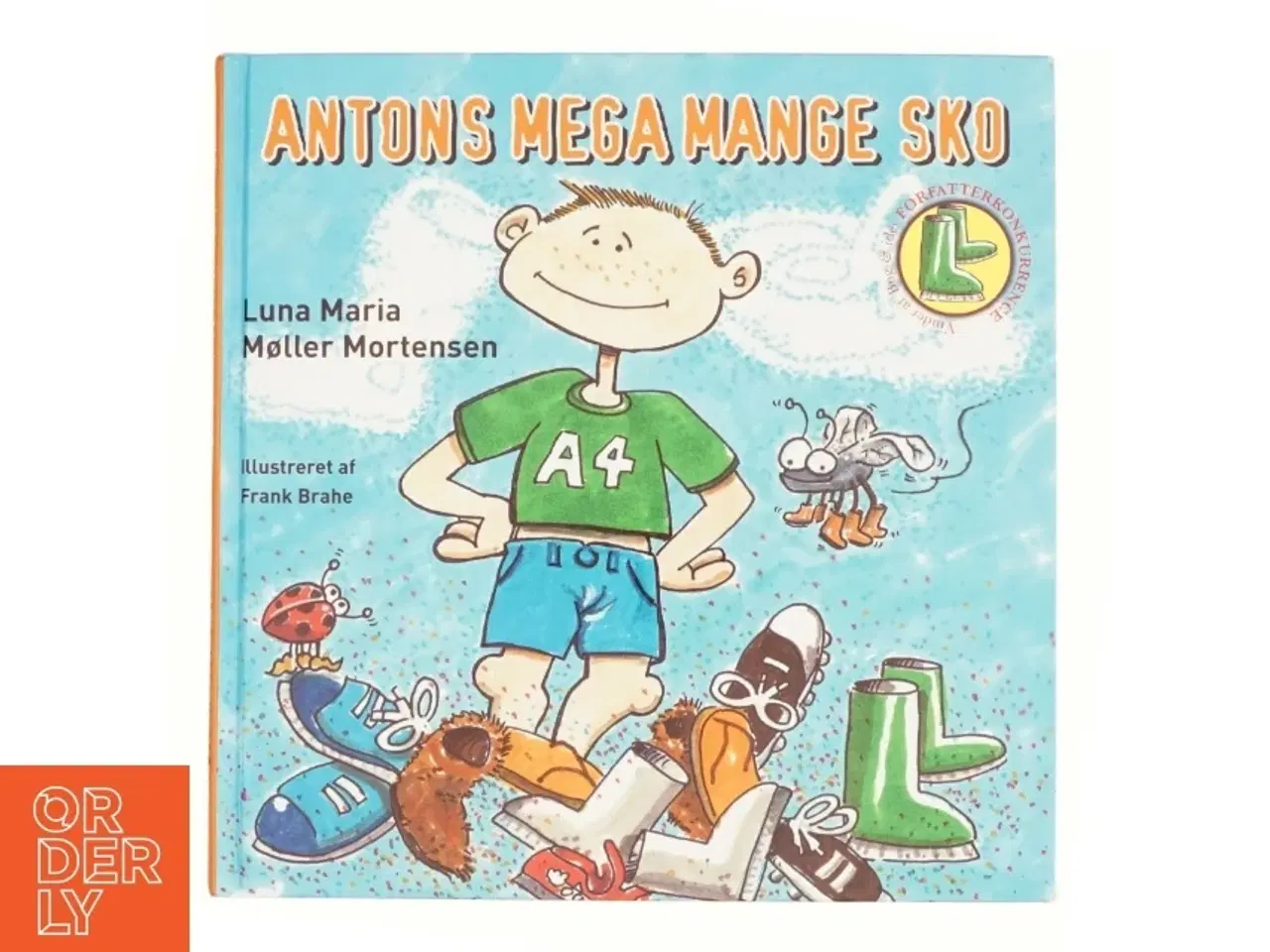 Billede 1 - Antons mega mange sko af Luna Maria Møller Mortensen (Bog)