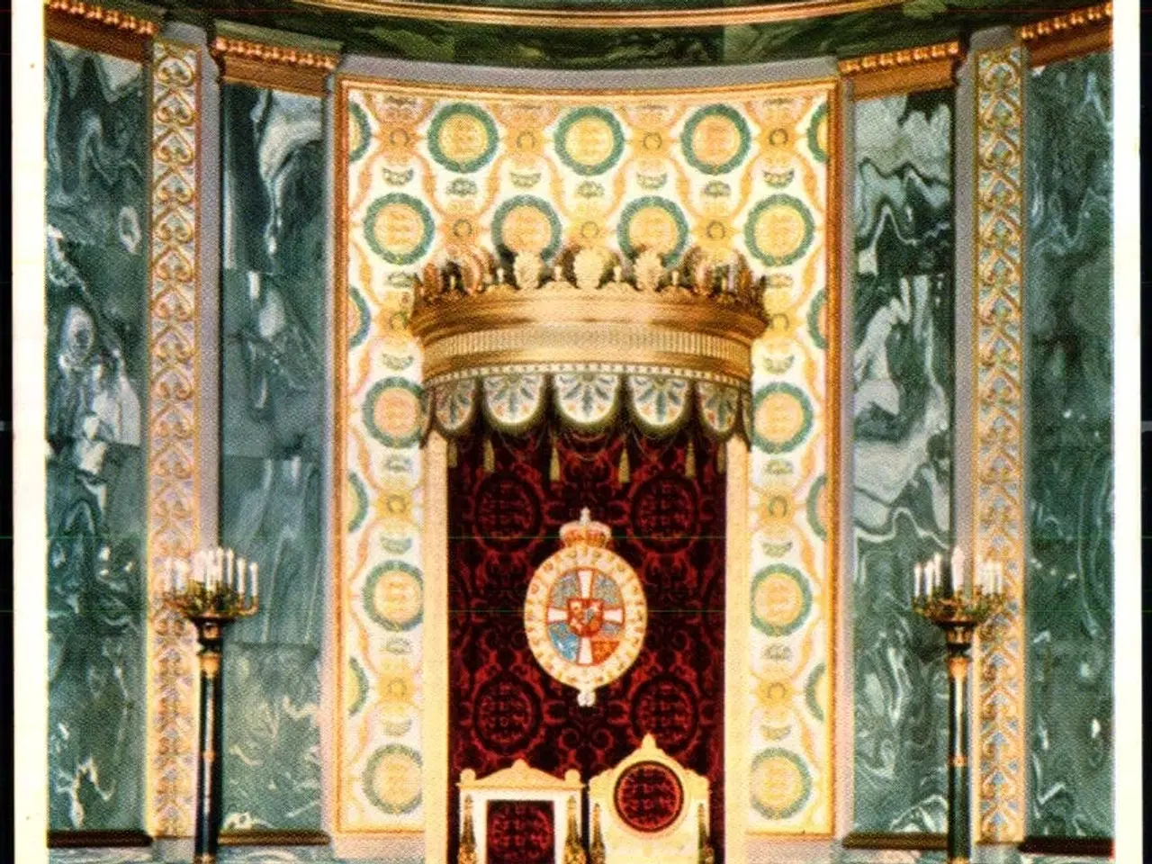 Billede 1 - Christiansborg Slot - Tronsalen - Chr. borg Slot u/n - Ubrugt