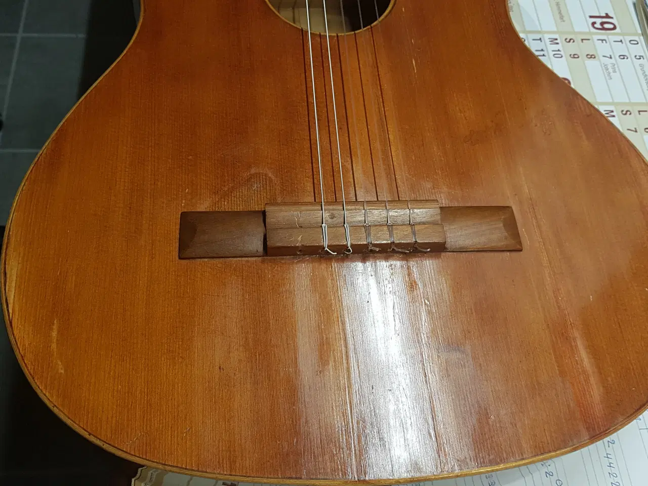 Billede 5 - Håndbygget Guitar Johannes Møller 1957