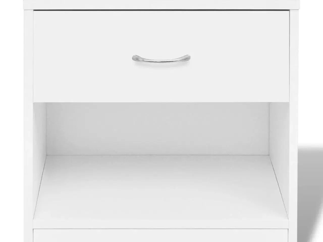Billede 3 - Natbord med skuffe 2 stk. hvid
