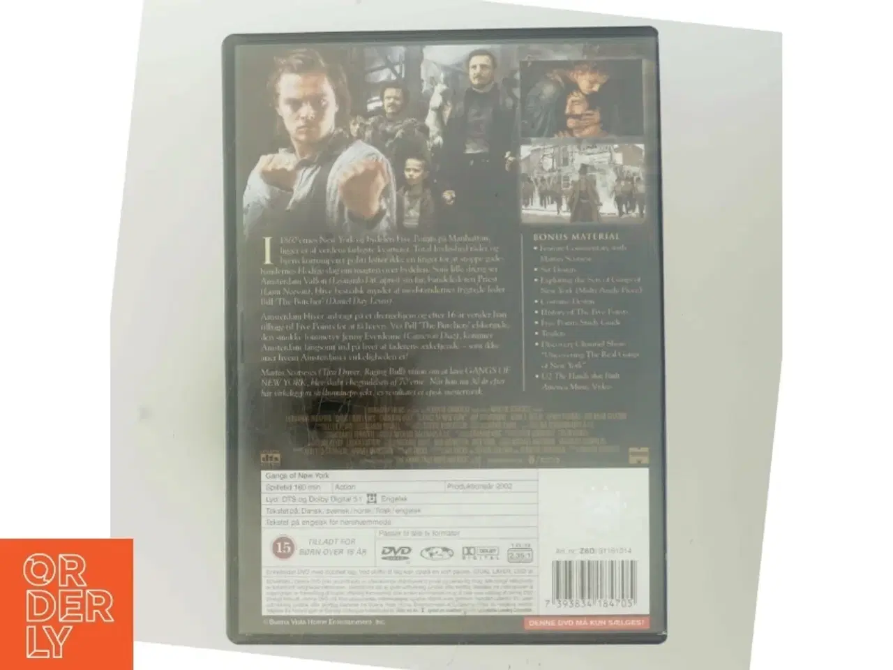 Billede 3 - Gangs of New York Dk med Leonardo DiCaprio (DVD)