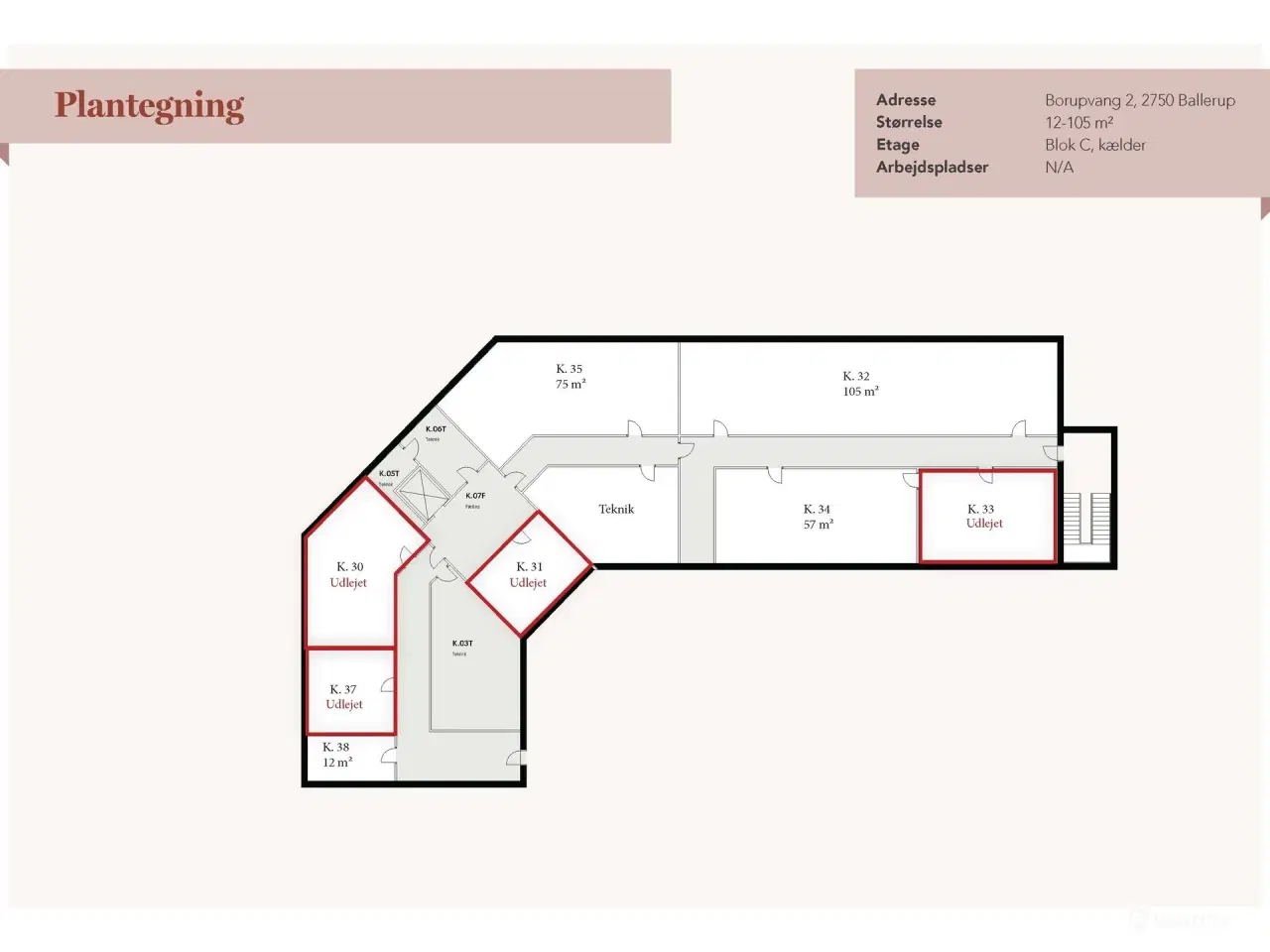 Billede 23 - Lyse og indbydende kontorlokaler med lyse trægulve