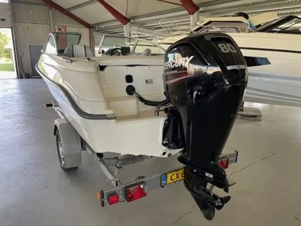 Billede 5 - 512 Excel med Mercury F80 4-takt samt Brenderup trailer (SOLGT/SOLD)