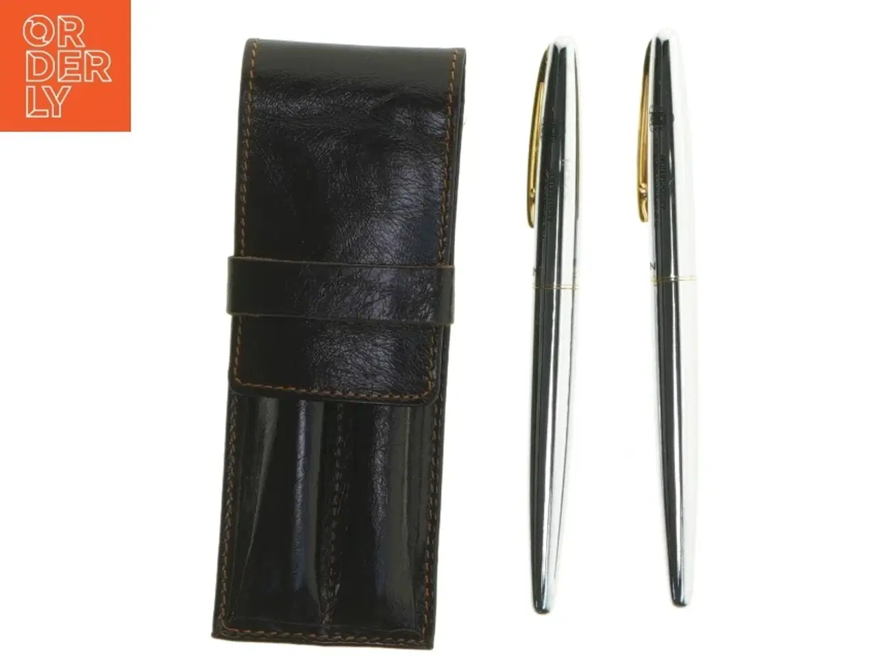 Billede 1 - Sæt med to penne og penneetui (str. 14 cm)