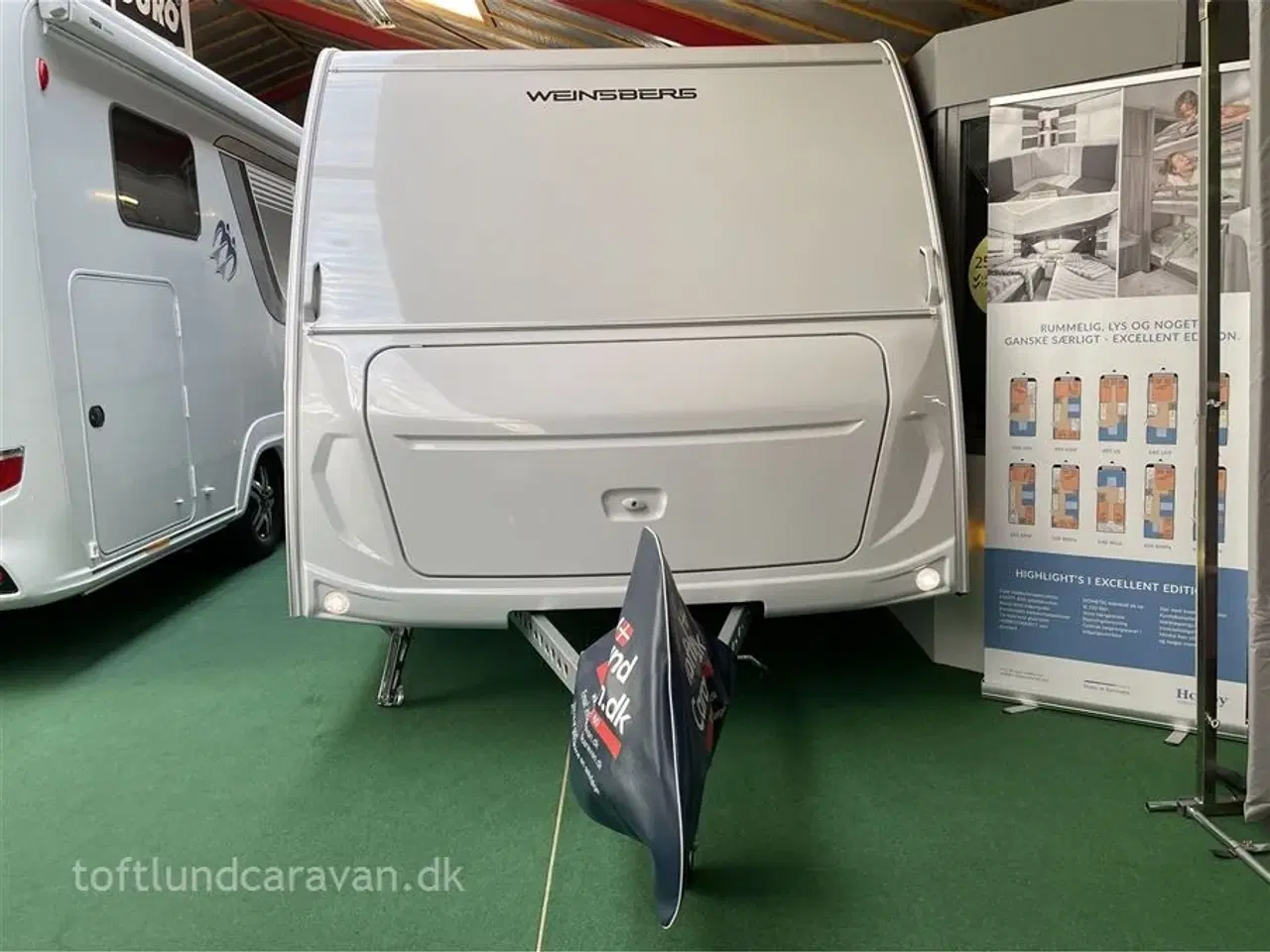 Billede 9 - 2025 - Weinsberg CaraCito 470 EU E-Power   LAV VÆGT. FULDELEKTRISK campingvogn med enkeltsenge. EGENVÆGT KUN 955 KG !!