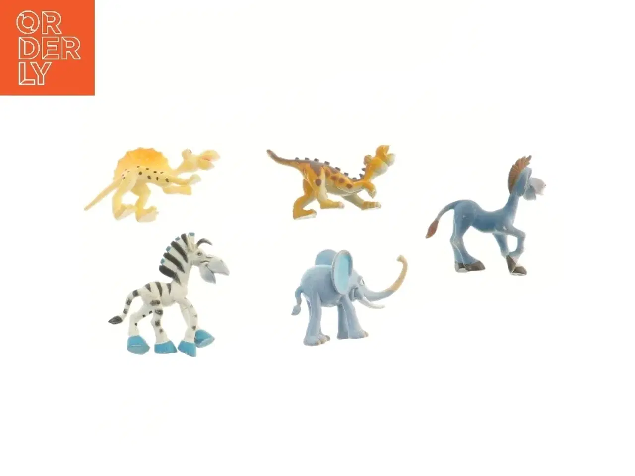 Billede 1 - Samling af 5 dyrefigurer (str. 5 stk 9,5 cm)