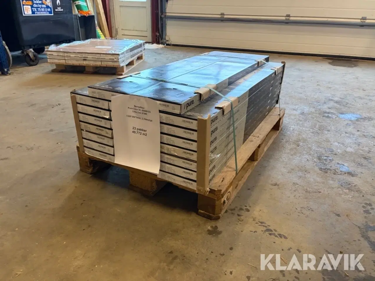 Billede 1 - Vinylgulv BerryAlloc Pure click Lime Oak 23 styk