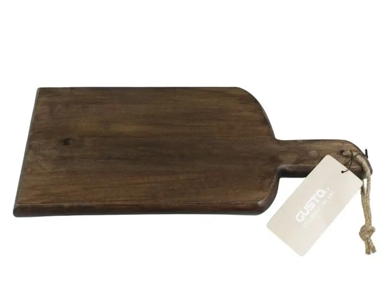 Billede 1 - 5 stk. gusta serveringsbræt 38 x 20 x 2,5 cm mangotræ(ubrugt)