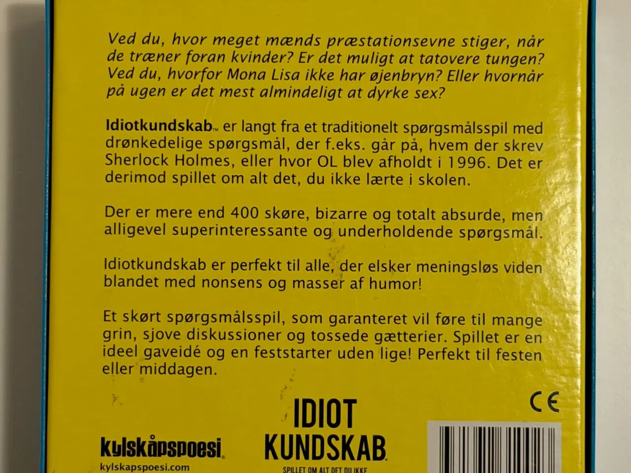 Billede 2 - Spil Idiot Kundskab