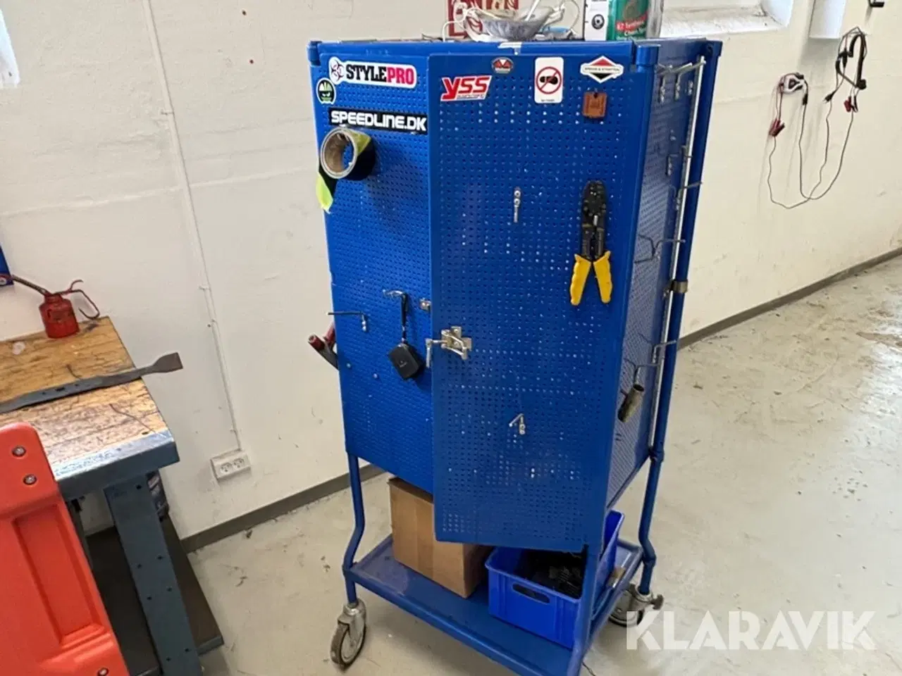 Billede 3 - Værkstedsinventar Elux, Stahlkaiser, Geovent m.fl.