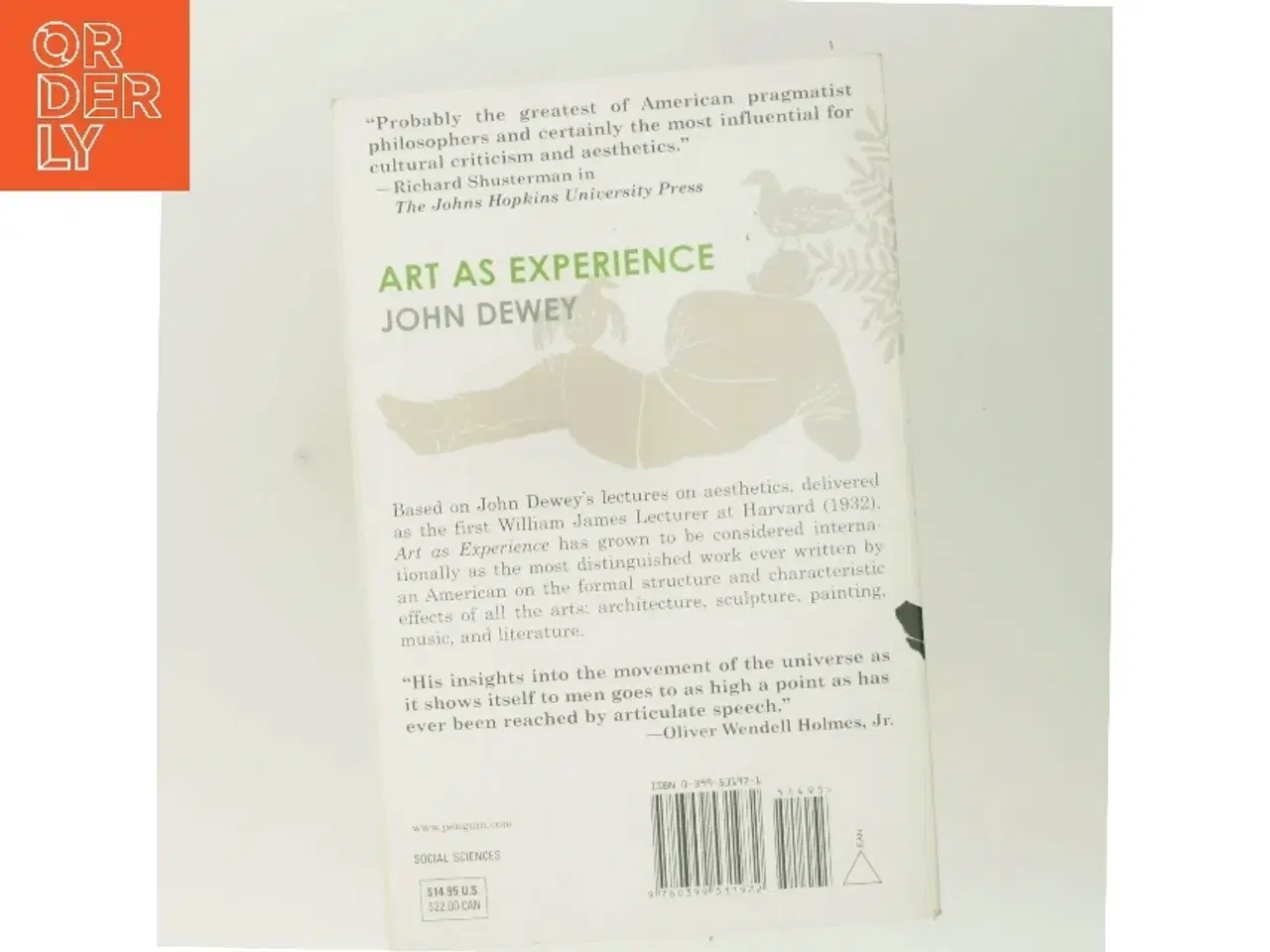 Billede 3 - Art as experience af John Dewey (Bog)