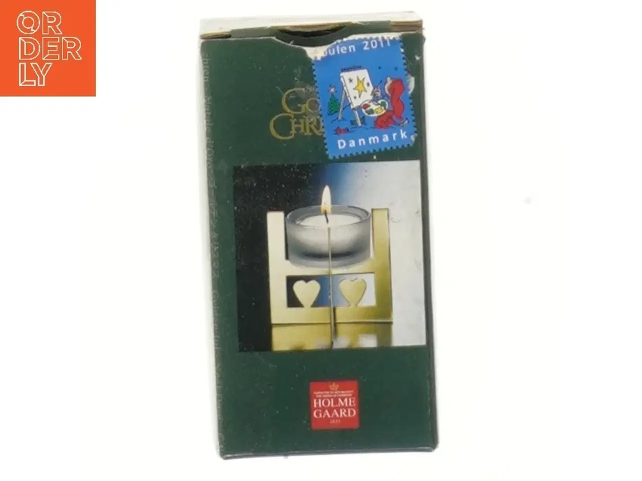 Billede 5 - Holmegaard julefyrfadsstage fra Holmegaard (str. 7x5,5 cm)
