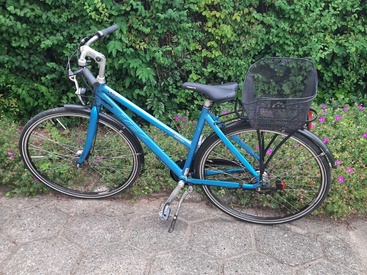 Billede 1 - Lyseblå damecykel MBK citybike med 7 gear
