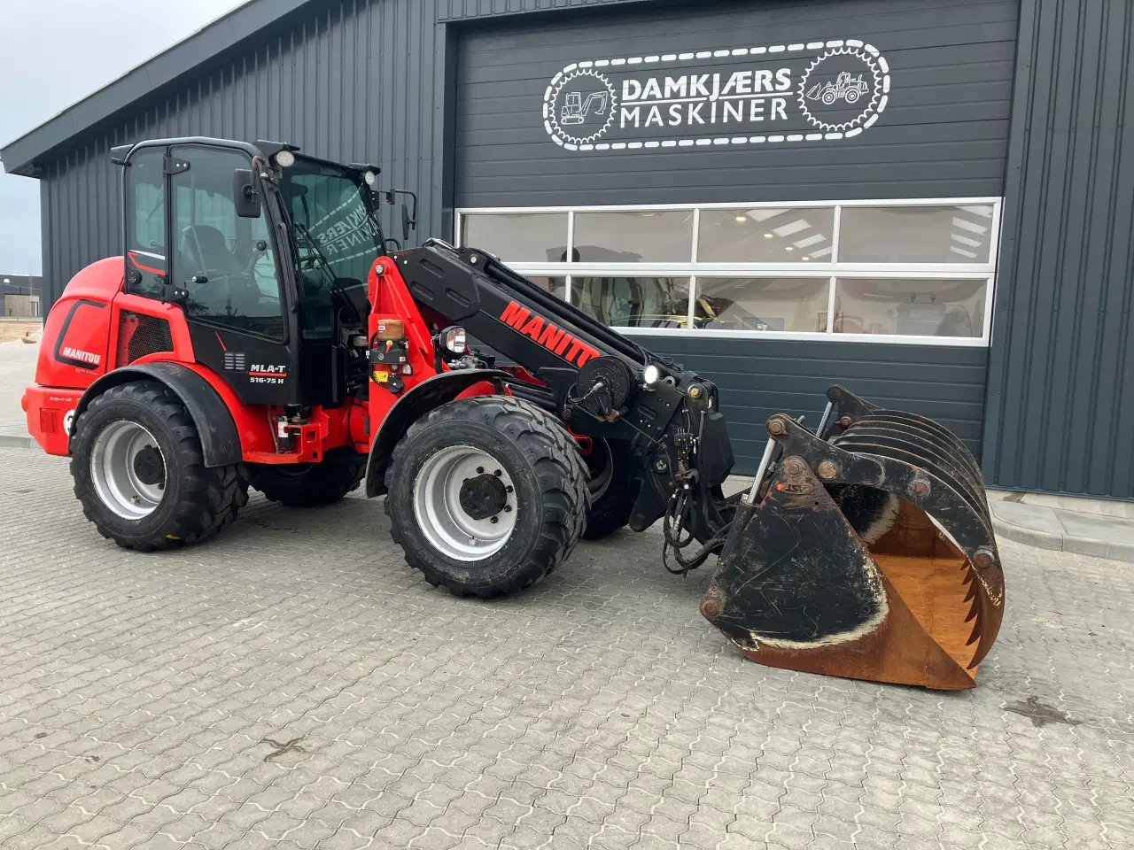 Billede 4 - Manitou med ny Dæk