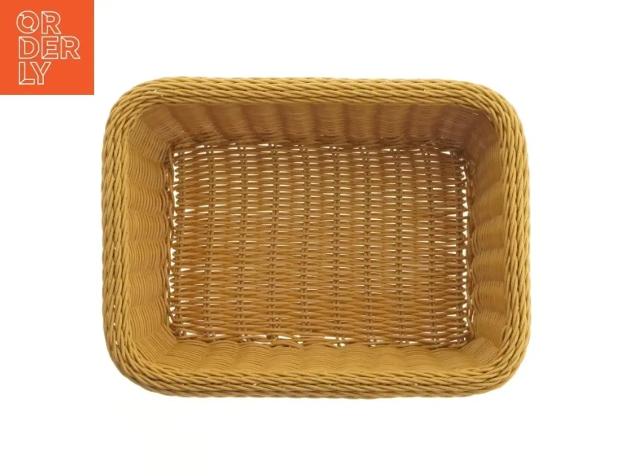 Billede 2 - Flettet kurv (str. 37 x 28 cm)
