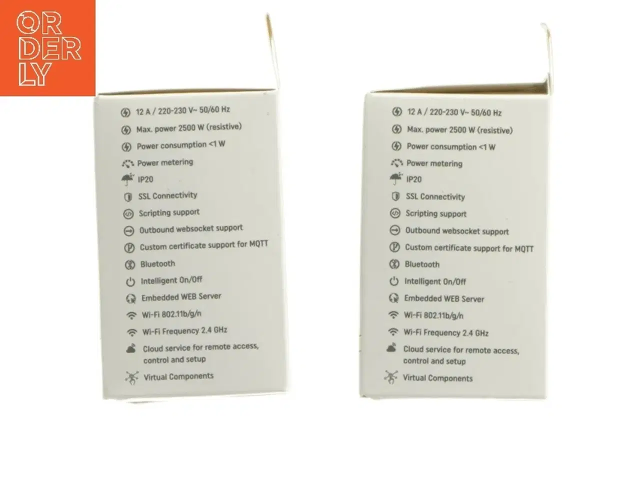 Billede 3 - 2 stk. Smart Wi-Fi og Bluetooth Plug Gen3 fra Shelly (str. 7,5x5,5x5 cm)