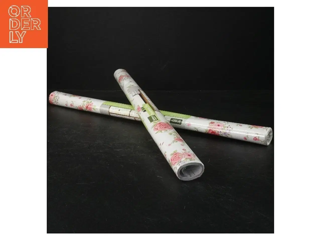 Billede 1 - Dekorativ film med rosenprint (str. 45 x. 200. cm)