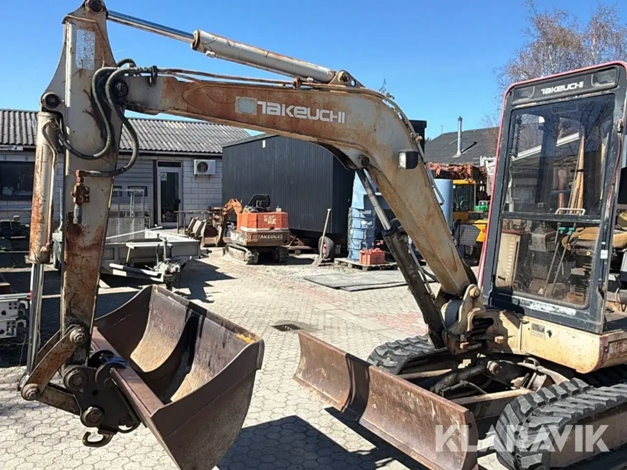 Billede 2 - Gravemaskine Takeuchi TB035