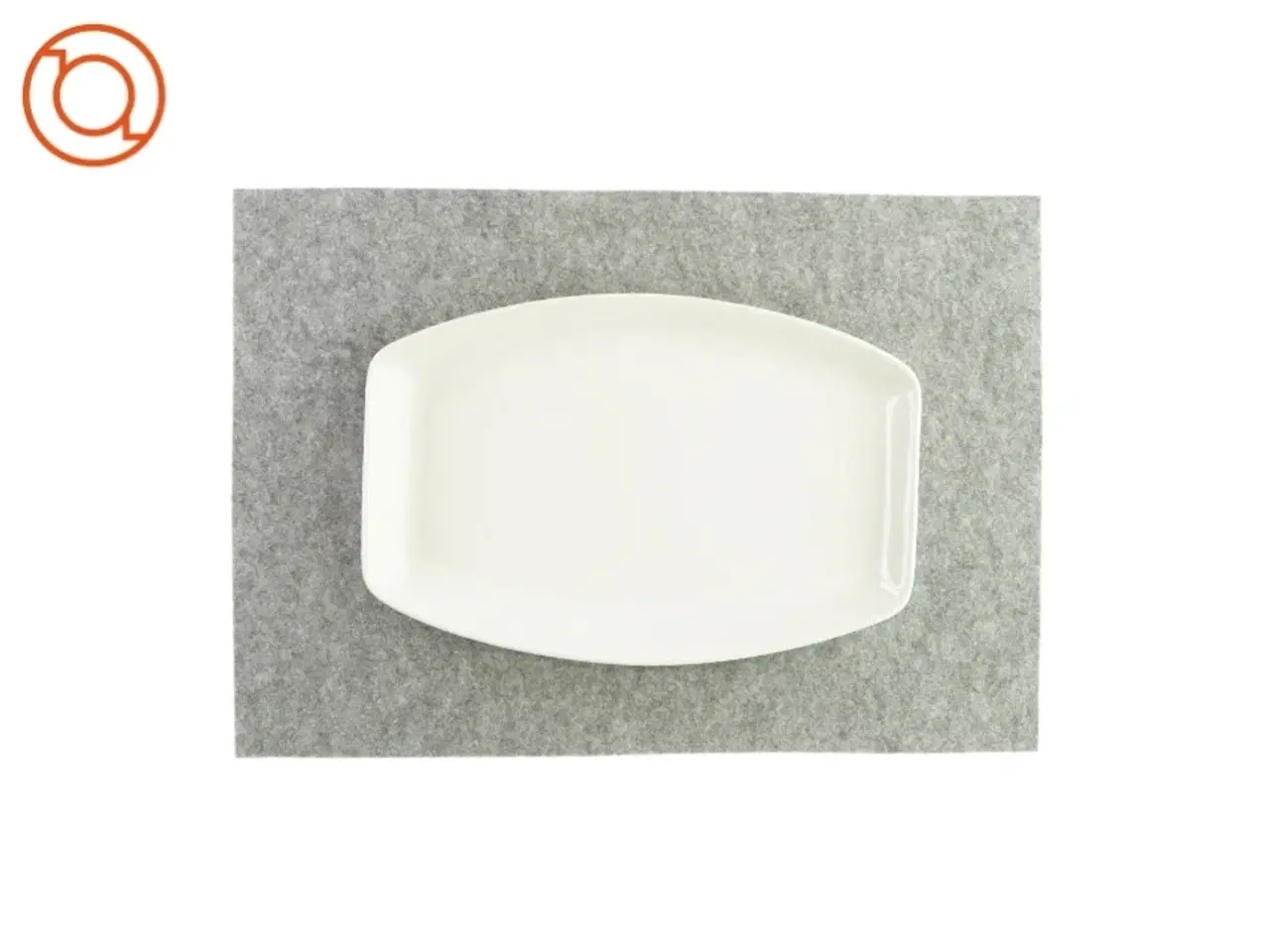 Billede 1 - Serveringsfad i porcelæn